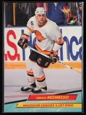 1992-93 Fleer Ultra #225 Sergio Momesso Vancouver Canucks NM