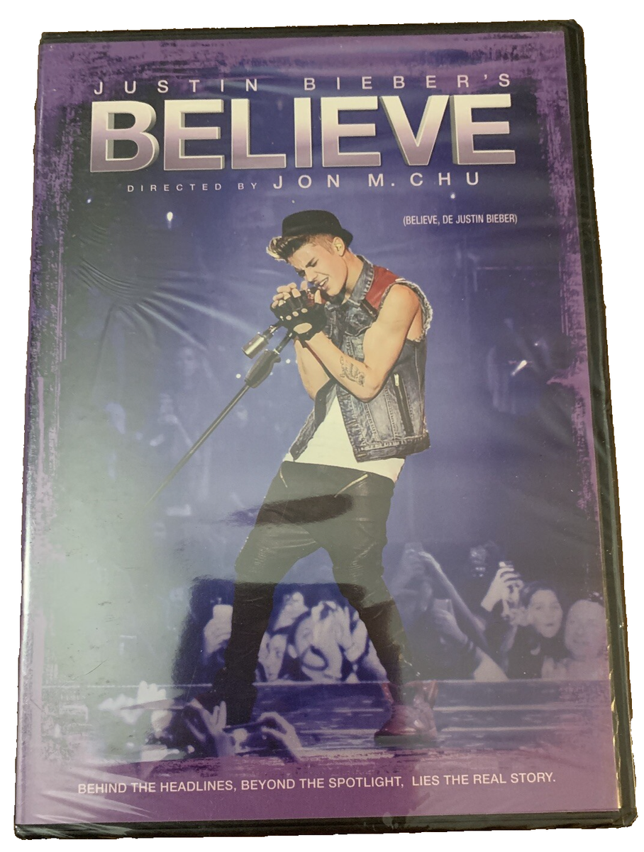 Believe Justin Bieber DVD-Brand New-SHIPS N 24 HOURS | eBay