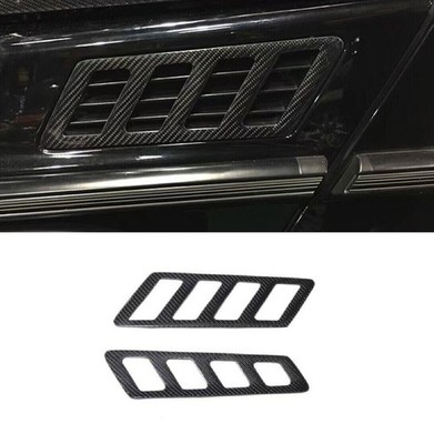 Real Carbon Fiber Side Fender Air Vent Cover Trim For Benz W463 G500 G55 G63