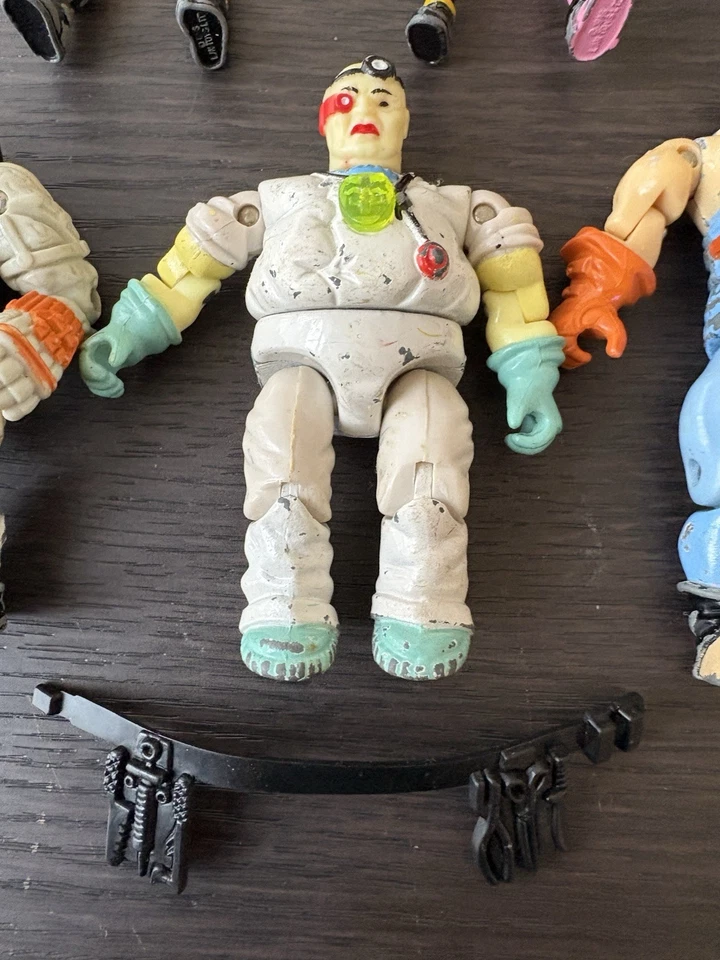 Figuras de acción de metal fundido a presión LJN Toys Bionic Six 1986 de colección Foto 4 de 4