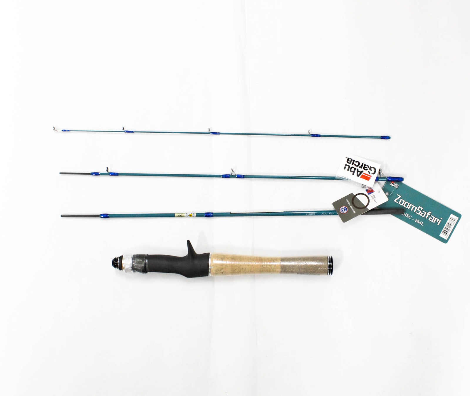 Abu Garcia Rod Baitcast Zoom Safari ZMSC-464L Travel Rod (68