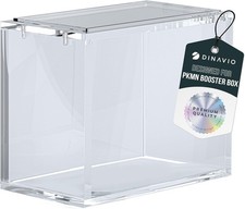 Pokemon Magnetic Stackable Booster Box Acrylic Case Booster Box Display