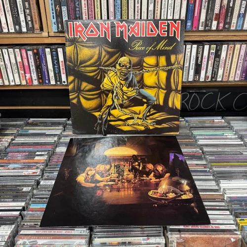 IRON MAIDEN - Piece Of Mind [LP, VG] (COVER ONLY!!!)