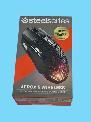  ️ SteelSeries Aerox 5 Wireless RGB Gaming Maus 18.000 CPI USB-C