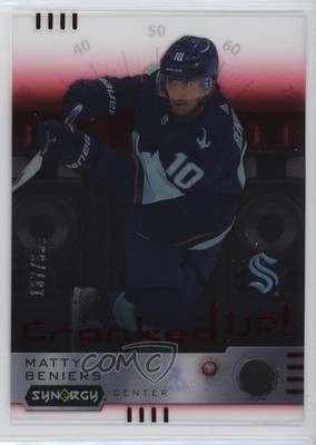 2023-24 Upper Deck Synergy Cranked Up Red 137/599 Matty Beniers #CR-BE 1qv8