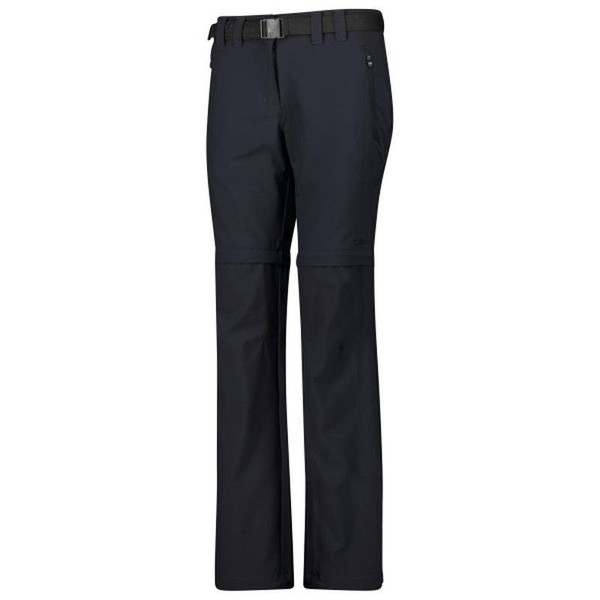 Women CMP Trousers Black Elastane M