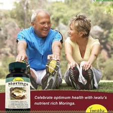 Moringa Oleifera Organic Leaf Extract 2400mg Serving 100 Pure 120 Capsules