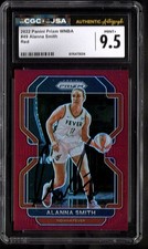 2022 Prizm Alanna Smith Red Prizm #/199 IN PERSON - ON CARD AUTOGRAPH