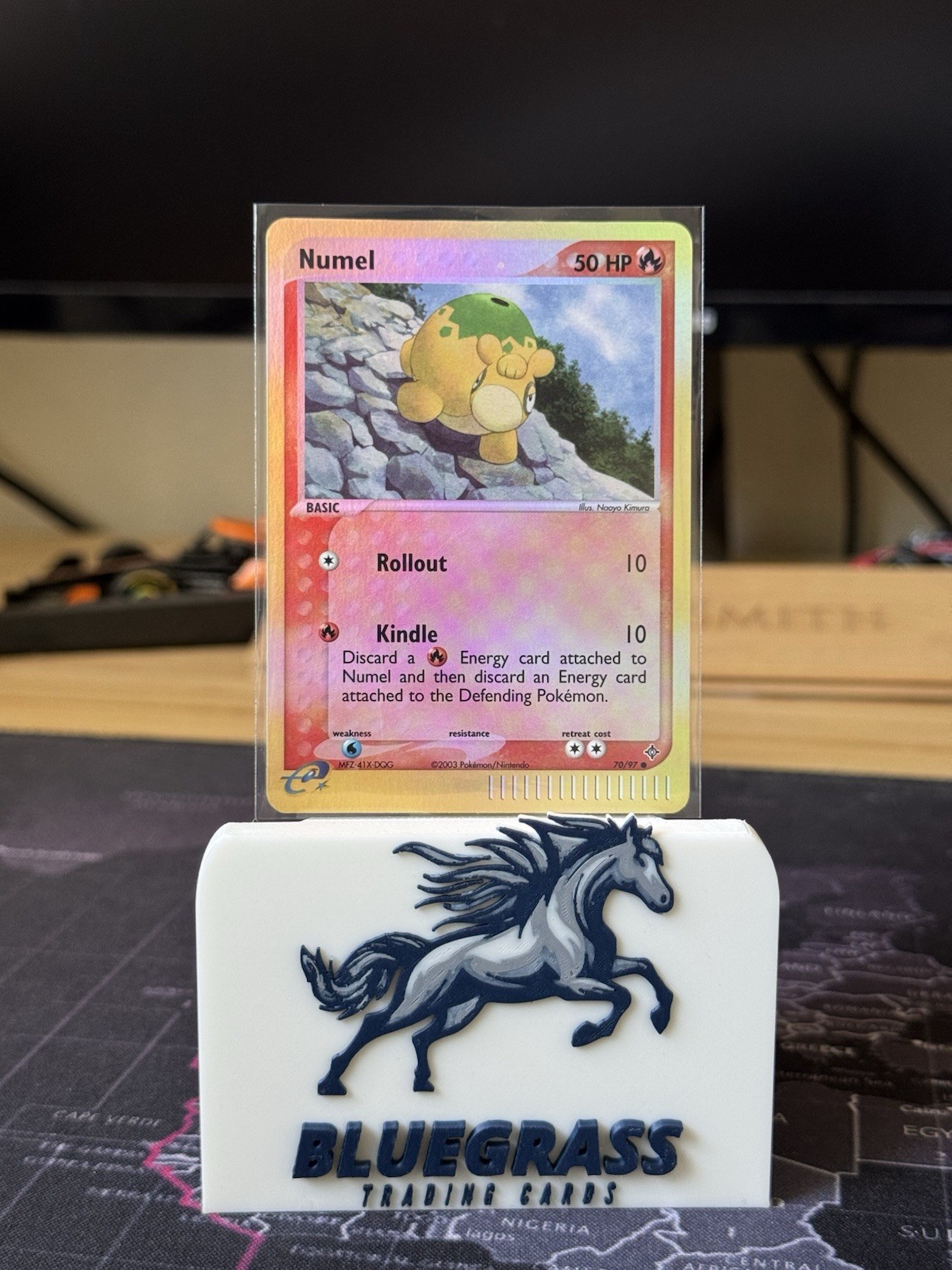 Numel 70/97 Pokemon Dragon Reverse Holo