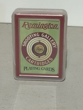 NEW REMINGTON Shooting Gallery Cartridges Playing Cards