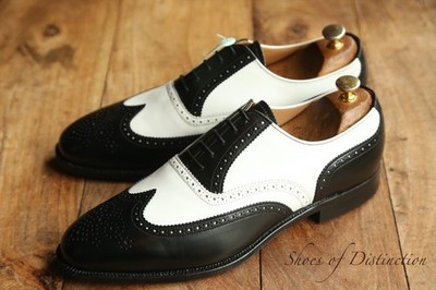 Alfred Sargent George Spectator Leder Oxford Brogue Schuhe UK 11 US 12 EU 45