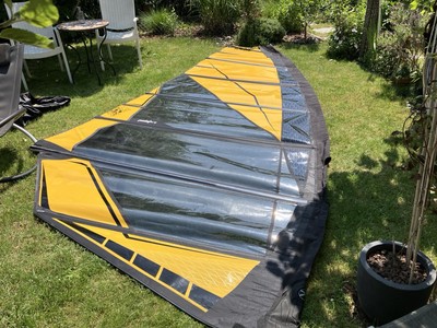 Windsurf Segel Point 7 ACX 8,4 incl. Mast und Gabel
