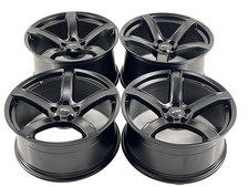 20 Inch Hellcat Hc2 Satin Black Wheels Set 20x9.520x11 Set Challenge5x115 St