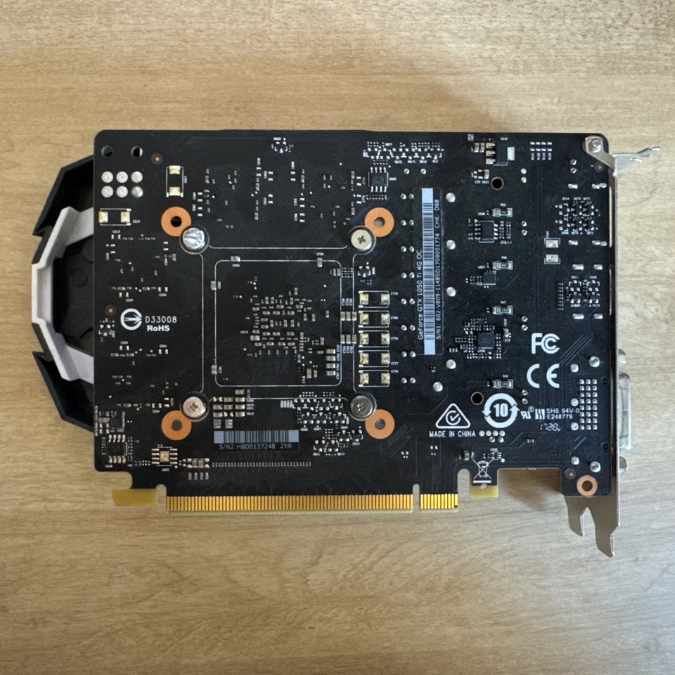 MSI GeForce GTX 1050 Ti 4G OC 4GB DDR5 Graphics Card - Image 2 of 4