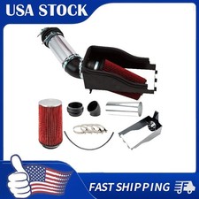 4 Cold Air Intake Kit Red Filter W Heat Shield For 99-03 Ford F250f350 V8 4 Cold Air Intake Kit Red Filter W Heat Shield For 99-03 Ford F250f350 V8