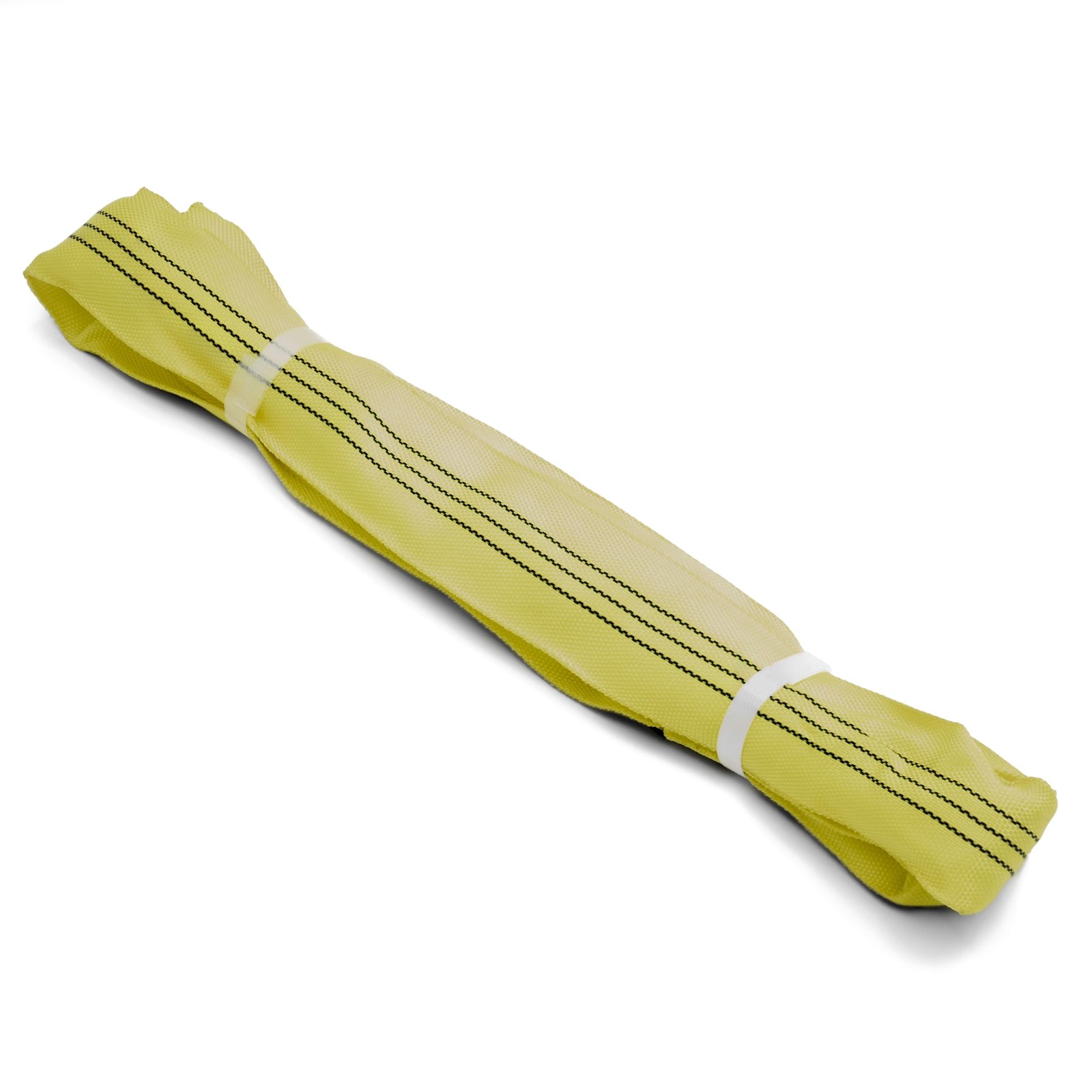 Élingue de levage en polyester 3t et 2m de longueur jaune