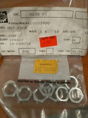 QTY 20 | BRP Ski-Doo Face Nut OEM 410103900 Snowmobile Part