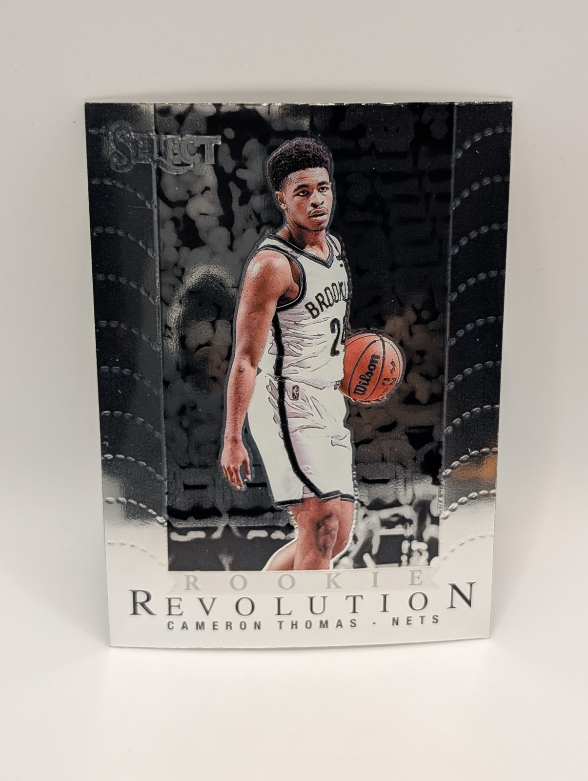 2021-22 Panini Select - Rookie Revolution Cameron Thomas #7 Silver Prizm (RC)