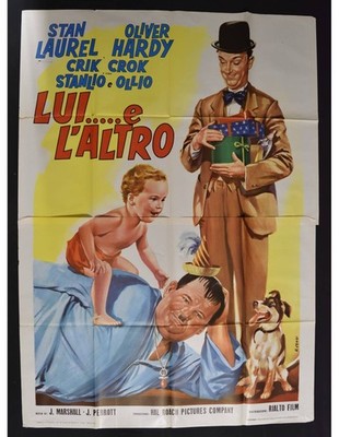 Manifest LUI E L'ALTRO Stan Laurel Stanlio e Ollio Stan Laurel A206