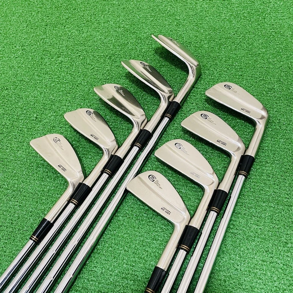 Miura MB-5001 Iron Set 9pcs 3-P.A Dynamic Gold X100 Forged Blades Rare Model - Image 3 of 4