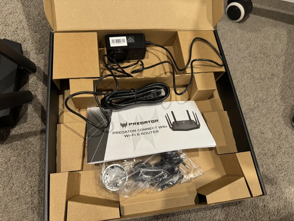 ACER PREDATOR CONNECT W6x AX6000 Wi-Fi 6 Gaming Router with Quad Core Processor - Image 3 of 3