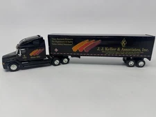 SpecCast JJ Keller Freightliner C120 Diecast 1:64 Semi Truck Tractor 48’ Trailer