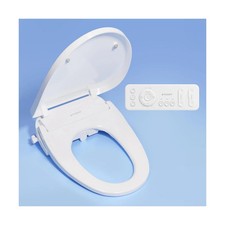 TUSHY Cloud Electronic Bidet Heated Toilet Seat Intelligent Remote w/Perso...