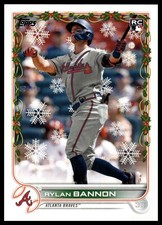 2022 Topps Holiday #HW84 Rylan Bannon RC