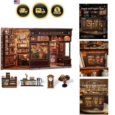 Book Nook Kit - DIY Miniature Bread Shop Booknook Kits for Adults and Teens, ...