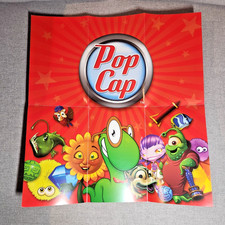 PopCap Games Promo Insert Poster Only - PlayStation 2