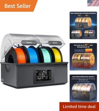 Filament Dryer 4 Spools, SH03 Dry Box w/ 85 Max Temp, 1.75/2.85mm
