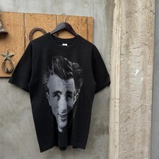 Vintage 1991 James Dean Big Face Movie Tshirt Size Large Single Stitch USA Made