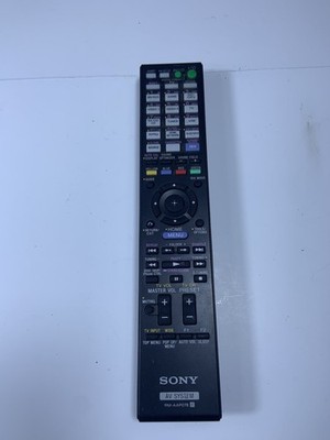 Sony Bluetooth AV System Remote Control RM-AAP078 Black AirPlay Home Network