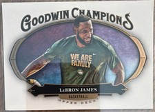 Upper Deck 2020 Goodwin Champions LeBron James #100 Basketball Base Card