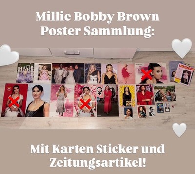 Millie Bobby Brown Poster Set / Stranger Things Eleven Poster