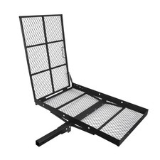 Folding Wheelchair Scooter Carrier Rack 250KG Medical Rack Ramp Hitch Mount, 48