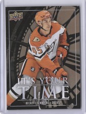 2025-26 Upper Deck Rookie Debut Beckett Sennecke It's Your Time! Gold #/49