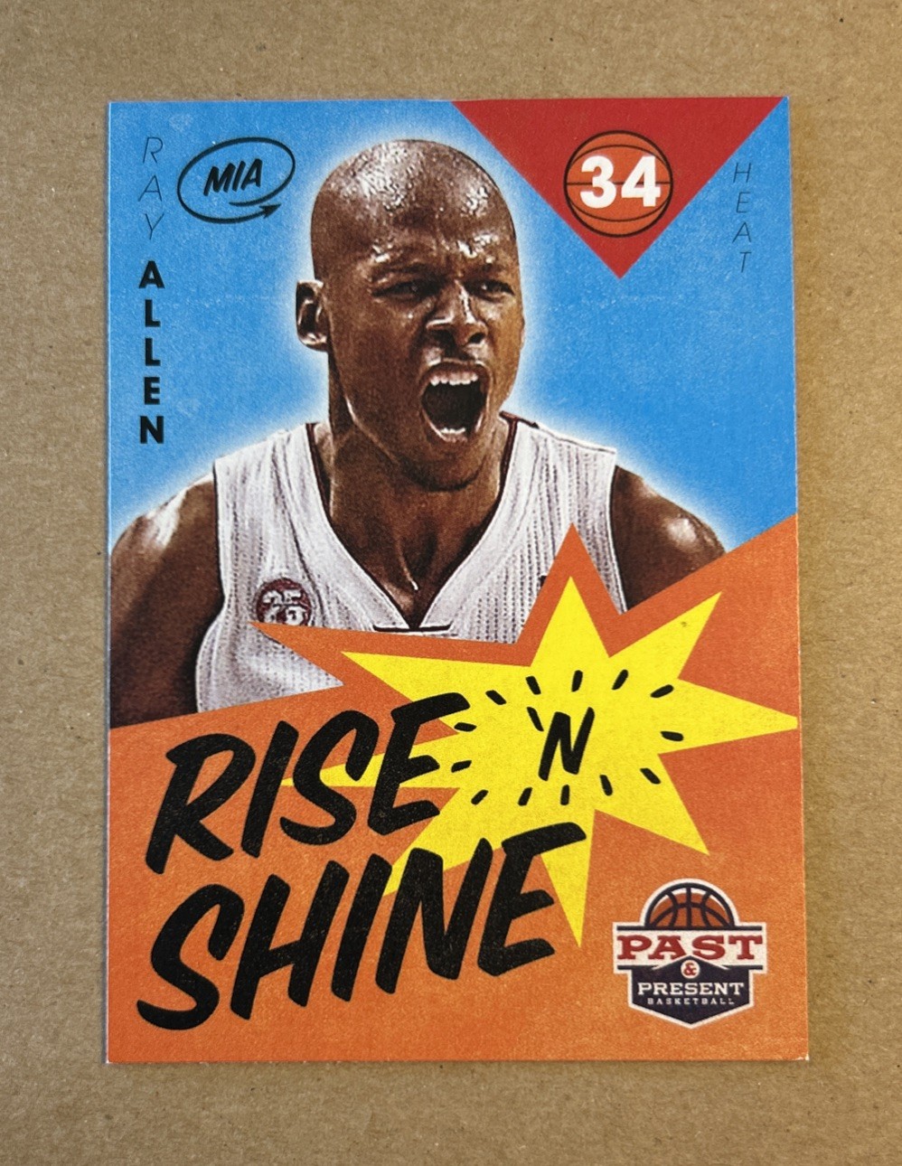 2012-13 Panini Past and Present Rise N Shine #88 Ray Allen Basketball Card