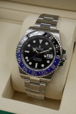 Rolex GMT-Master II Watch Batman Oyster 2025 Full Set AD Receipt 126710BLNR