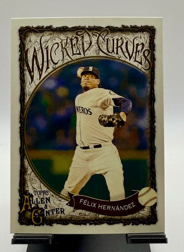 Felix Hernandez #WC-19 2025 Topps Allen and Ginter Wicked Curves card