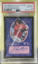2024 Topps Brooklyn Collection - Autographs Jackson Holliday #AC-JH Black /75...