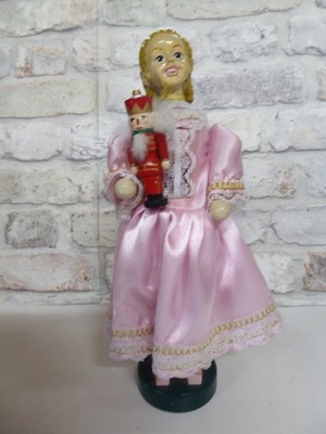 Kurt Adler Nussknacker Suite 11'' Holz Clara Ballerina Weihnachtsfigur