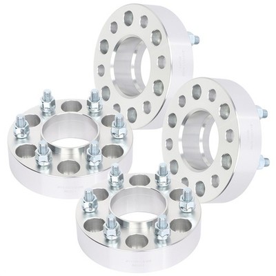 4P 1.5'' 6x5 Hub Centric Wheel Spacers For Chevy SSR Trailblazer EXT 03-06 12x1.5