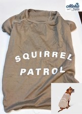 Boots  Barkley Sweatshirt pet apparel Squirrel Patrol Tan Dogs Dog YOU PICK