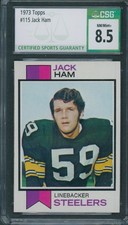 1973 Topps #115 Jack Ham CSG CGC NM/MT+ 8.5 *1013