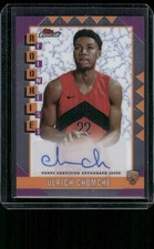 2024-25 Finest #RFA-UC Ulrich Chomche Rookie Finest Autographs Refractor