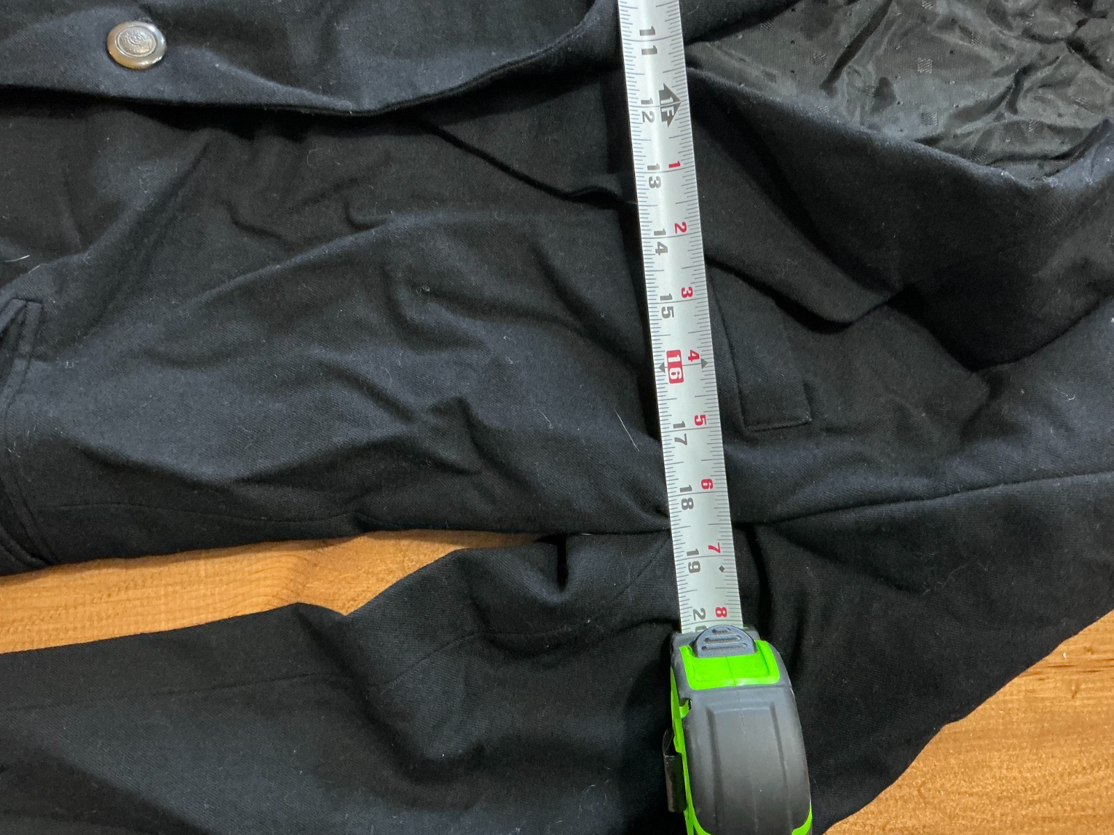 Talbots Petite Double Breasted Jacket Blazer 100 … - image 7