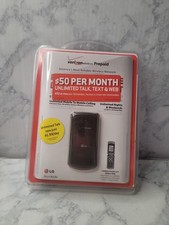 Vintage LG VX5600 Accolade GRAY Verizon Flip Cell Phone 2G Brand New