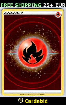 Fire Energy (2022 Unnumbered) - SWSH09 # SWSH09: Brilliant Stars Reverse Holo LP