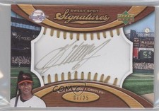 2007 Sweet Spot Signatures Ball Gold Stitching Ink 7/25 Melvin Mora Auto 0b5